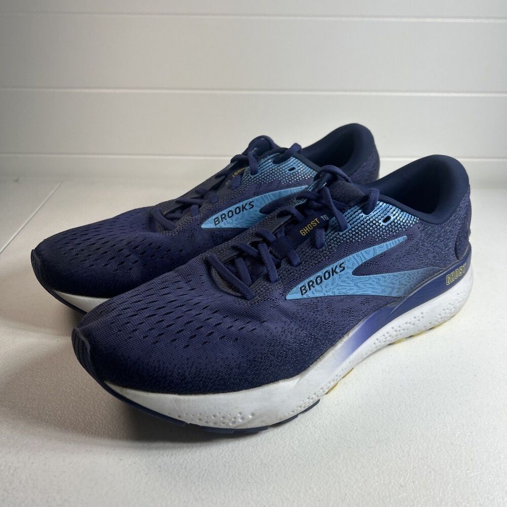 Brooks Men's Shoes Size 11 M Blue Ghost 16 Running Athletic Sneakers - Picture 7 of 14